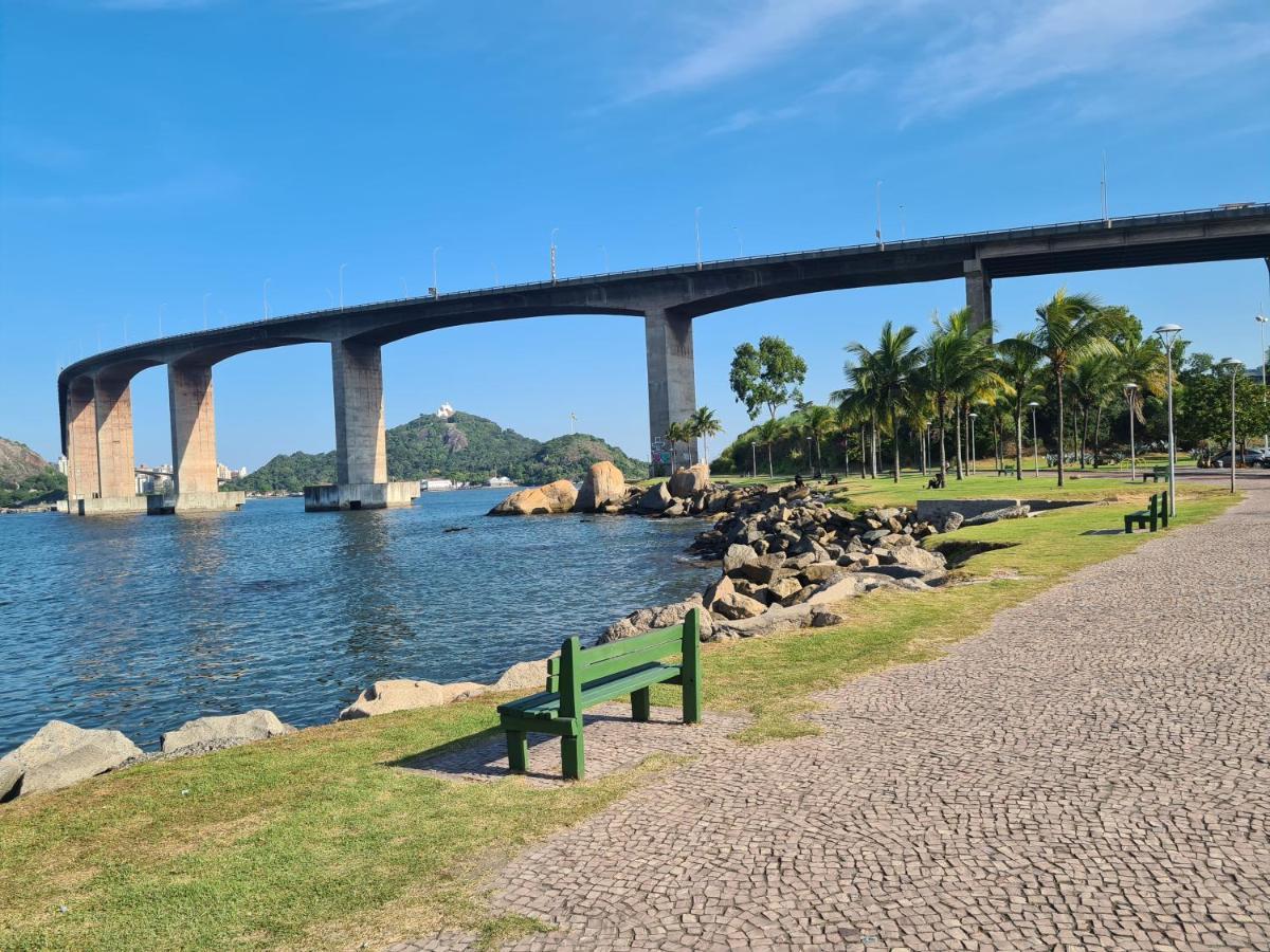 Flat Pasargada 712, Free Bikes, Pe Na Praia Vila Velha  Εξωτερικό φωτογραφία