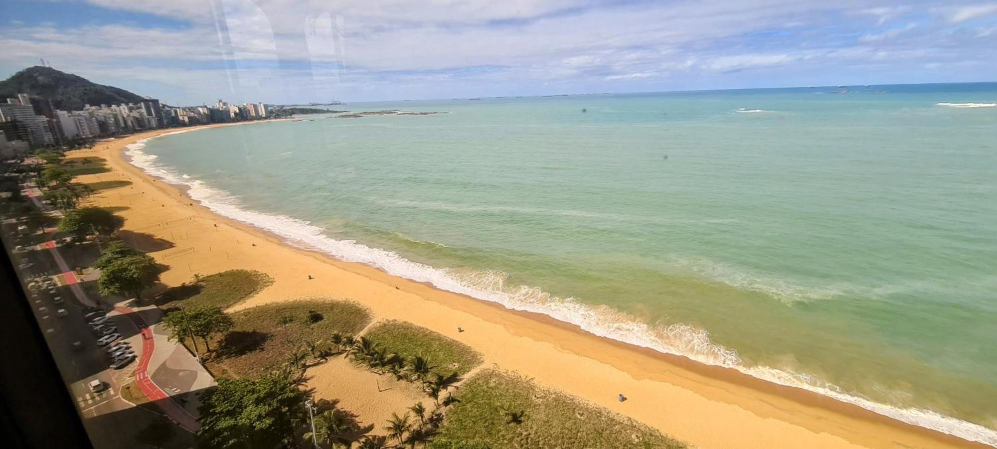 Flat Pasargada 712, Free Bikes, Pe Na Praia Vila Velha  Εξωτερικό φωτογραφία