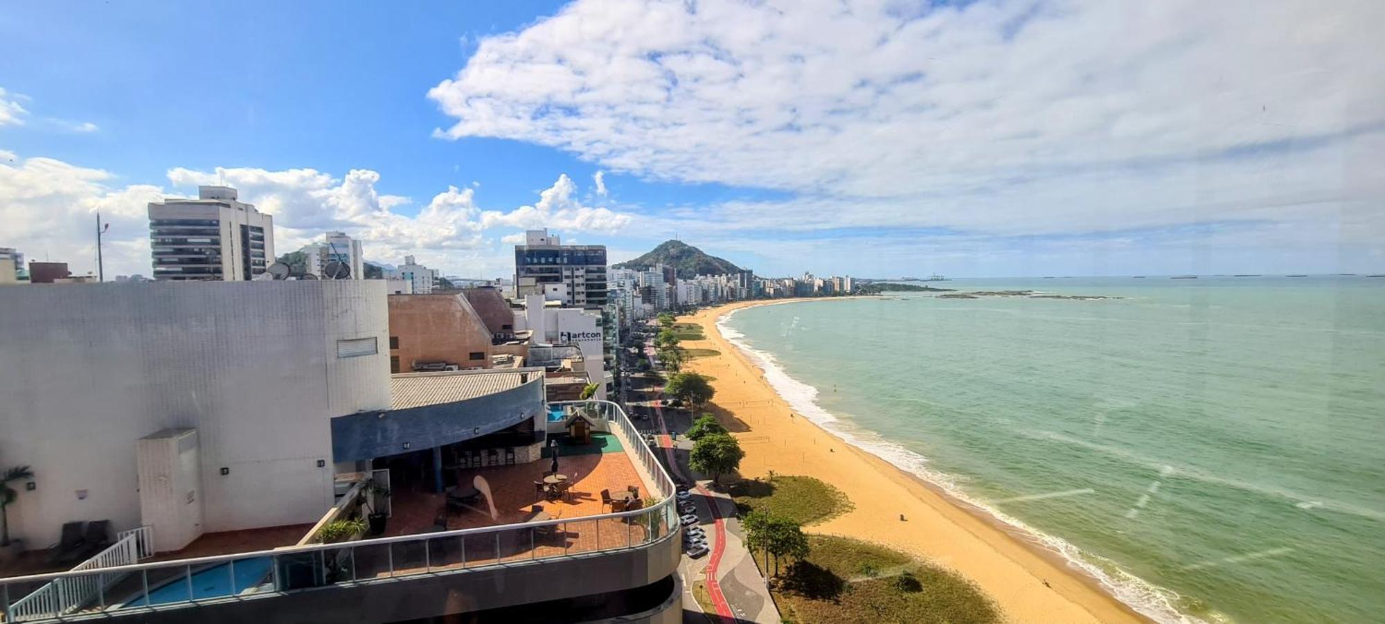 Flat Pasargada 712, Free Bikes, Pe Na Praia Vila Velha  Εξωτερικό φωτογραφία