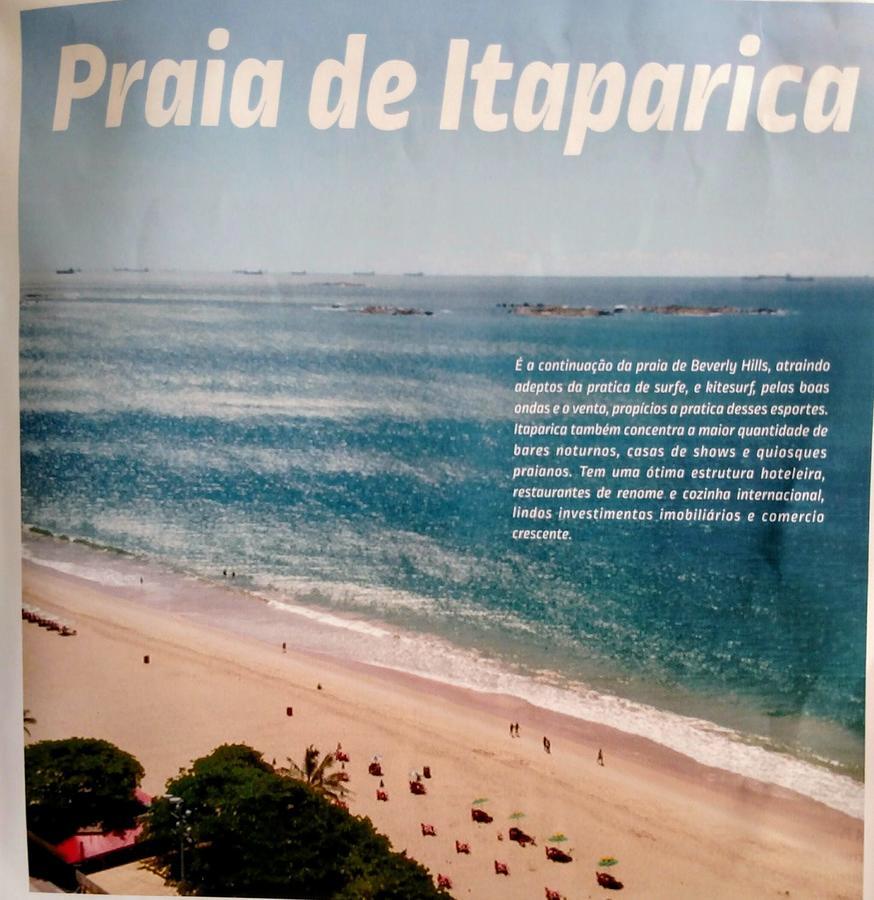 Flat Pasargada 712, Free Bikes, Pe Na Praia Vila Velha  Εξωτερικό φωτογραφία