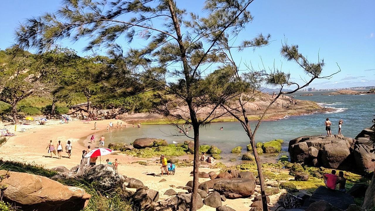 Flat Pasargada 712, Free Bikes, Pe Na Praia Vila Velha  Εξωτερικό φωτογραφία