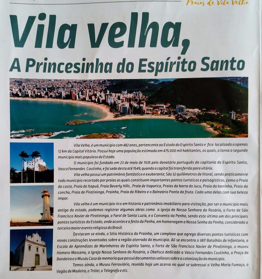 Flat Pasargada 712, Free Bikes, Pe Na Praia Vila Velha  Εξωτερικό φωτογραφία