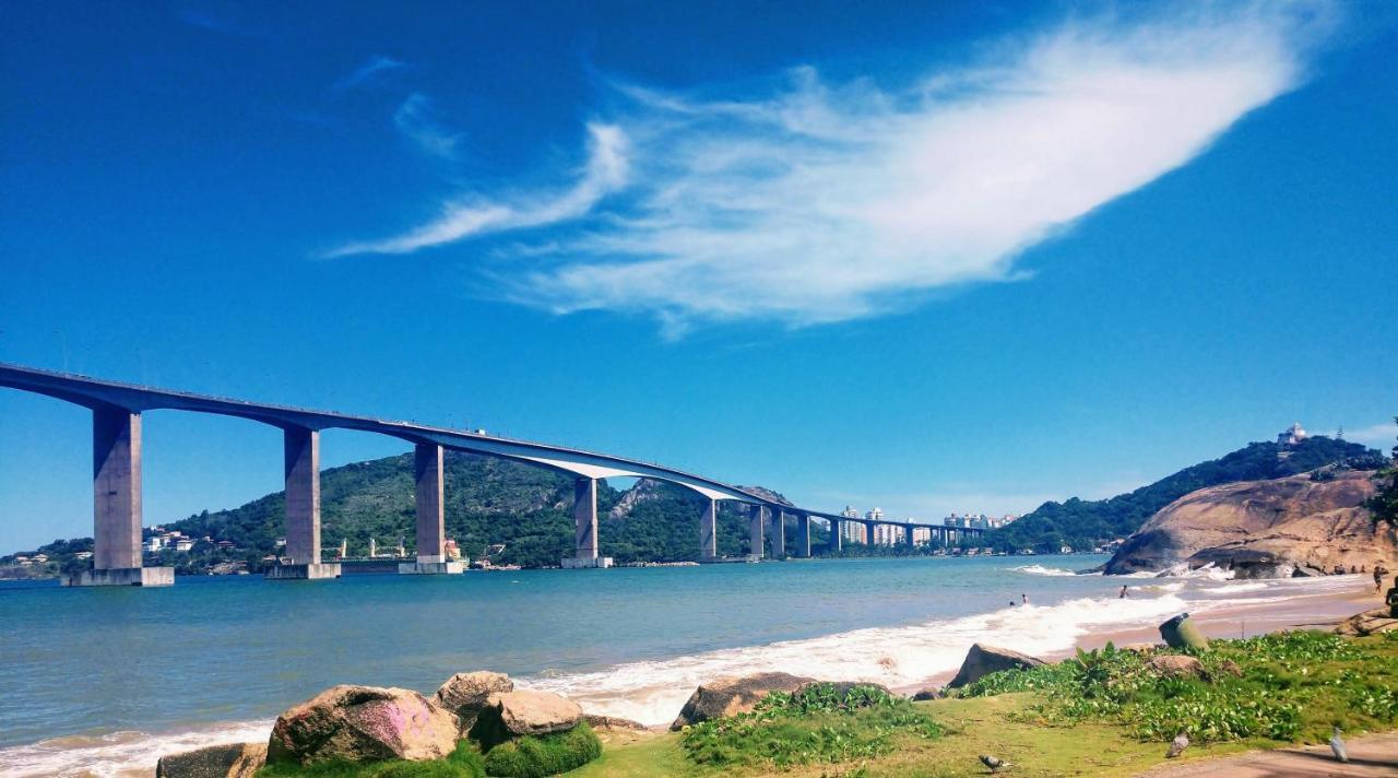 Flat Pasargada 712, Free Bikes, Pe Na Praia Vila Velha  Εξωτερικό φωτογραφία